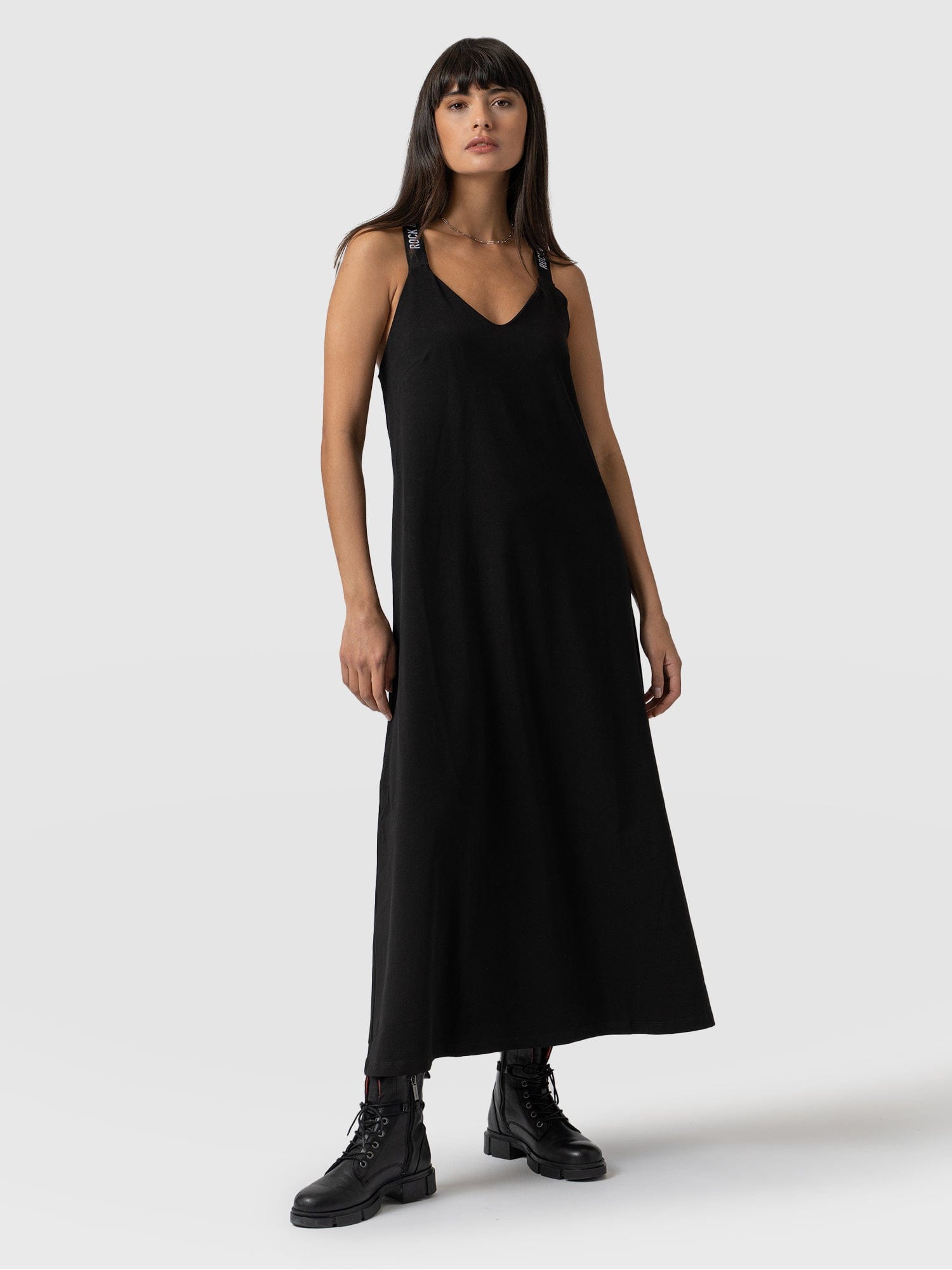Sunset Dress Black Rock + Roll - Women's Dresses | Saint + Sofia® EU